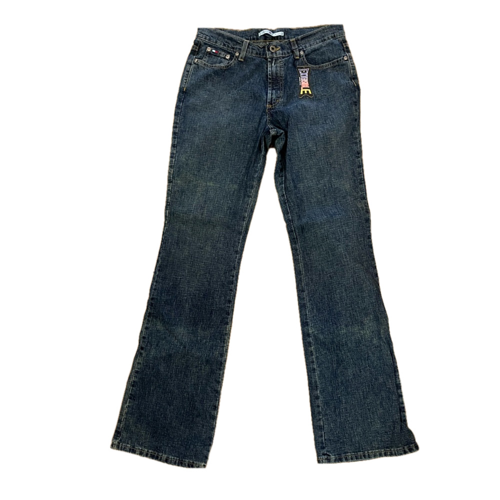 🆕 Tommy Hilfiger ladies Size 12 Extendable classic fit blue jeans new with tags